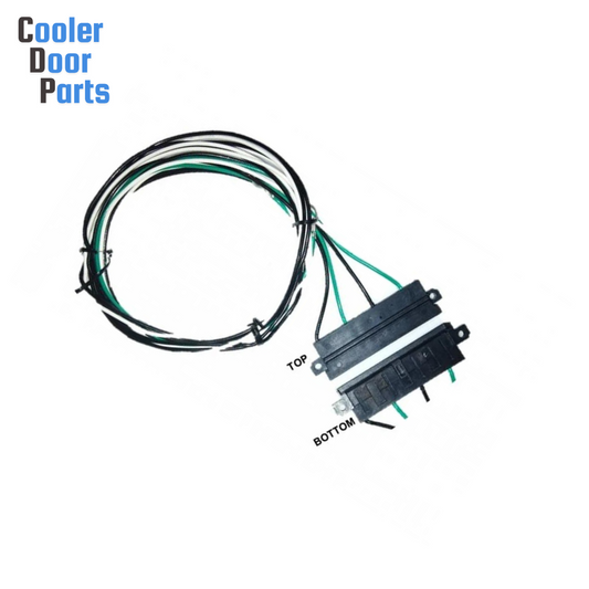 Gemtron 44QL28-2 HP, Hinge Pin Receptacle Double 3-Wire