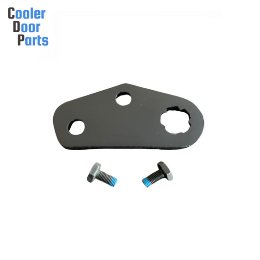 Hussmann 3090935KT, Hinge Socket Kit (Plate with 2 screws)